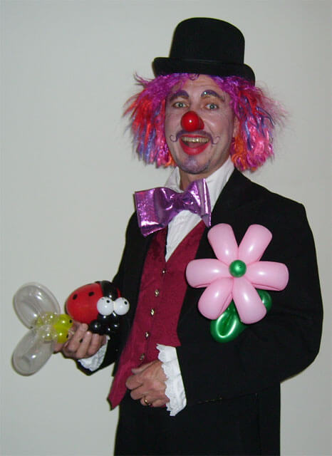 kids party melbourne clown for hire