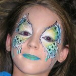 face painting butterfly